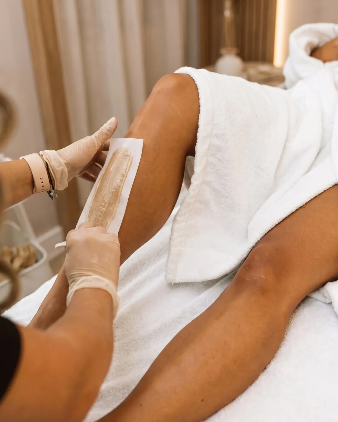 Depilación Skin Oro con cera en Nude Skin Waxing, El Poblado, Medellín